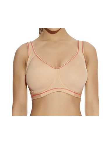 The Freya Active Sonic Underwire Molded Sports Bra, Nude