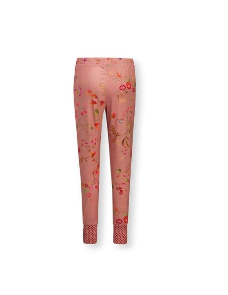 Pantalon long imprimé floral KAWAI PIP STUDIO Rose