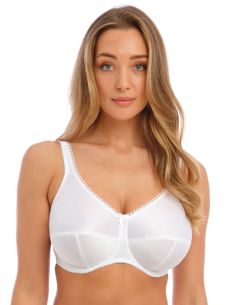 Soutien-gorge Bonnet lisse coton/polyester WHITE FANTASIE