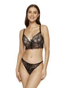 Soutien-gorge CORTEKS rembourré coque dentelle Charlize noir