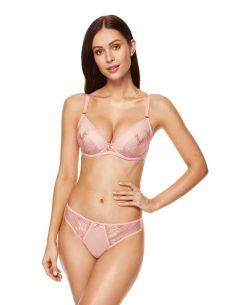 String GORTEKS MABLE avec broderie rose