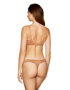 String GORTEKS ONYX brodé beige doré 2