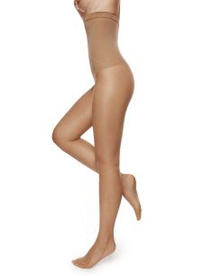 Collants GORTEKS minceur taille haute 20 DEN beige