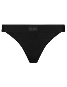 String BYE BRA invisible NATURAL RIB noir 2