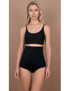 Slip taille haute invisible BYE BRA noir