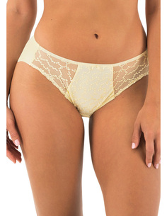 Panneau avant doublé tout en broderie pour un confort garanti Broderie stretch sur le devant des jambes Tissu sans coutures doux