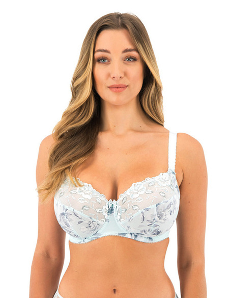 Inspiré du modèle Alicia Larges armatures pour plus de confort et un meilleur maintien Bonnets en trois pans et renfort latéral 