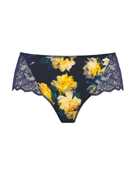 Imprimé ultra doux sur le devant Stretch au dos des jambes et sur le devant de la taille Délicat détail noeud central sur le dev