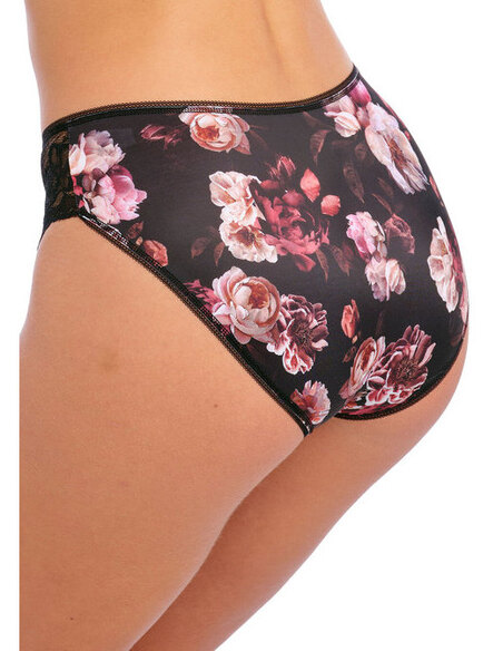 Imprimé ultra doux sur le devant et dos Dentelle stretch sur le devant des jambes Joli charm sur la ceinture, à l’avant