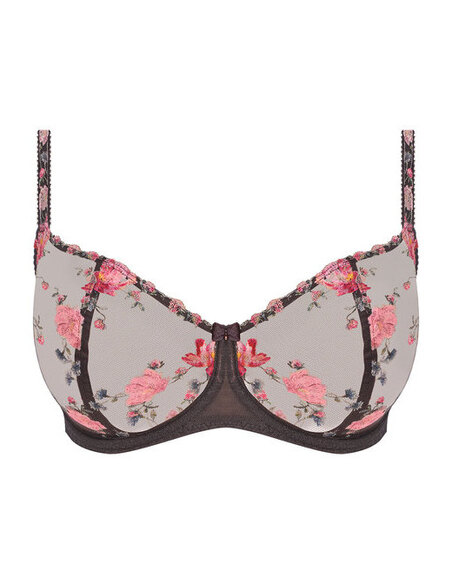 Larges armatures pour un confort et un maintien garantis Coutures verticales sur les bonnets pour un décolleté réhaussé sans mou