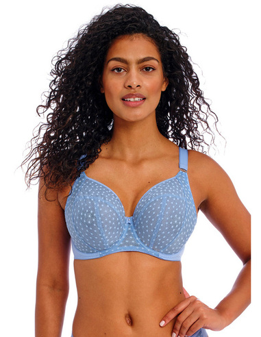 Inspirée du modèle Hero AA1841 Bonnets 4 pans avec renfort latéral pour une poitrine galbée parfaitement rehaussée Dos en Powern