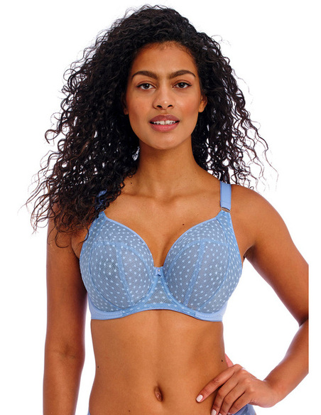 Inspirée du modèle Hero AA1841 Bonnets 4 pans avec renfort latéral pour une poitrine galbée parfaitement rehaussée Dos en Powern